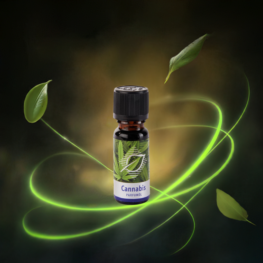 Cannabis Duftöl - Natürlich würzig & entspannend für Raumduft, 10 ml Aroma Manufaktur® ätherisches Öl