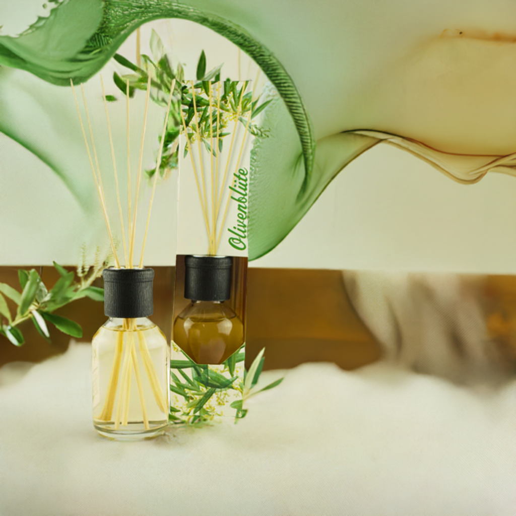 Mediterran & frisch – Floral Olivenblüte – Diffusor Aroma Manufaktur® Raumdüfte