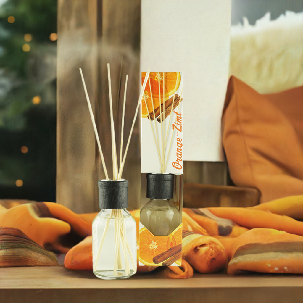 Wärmend & würzig – Floral Orange‑Zimt – Diffusor Aroma Manufaktur® Raumdüfte