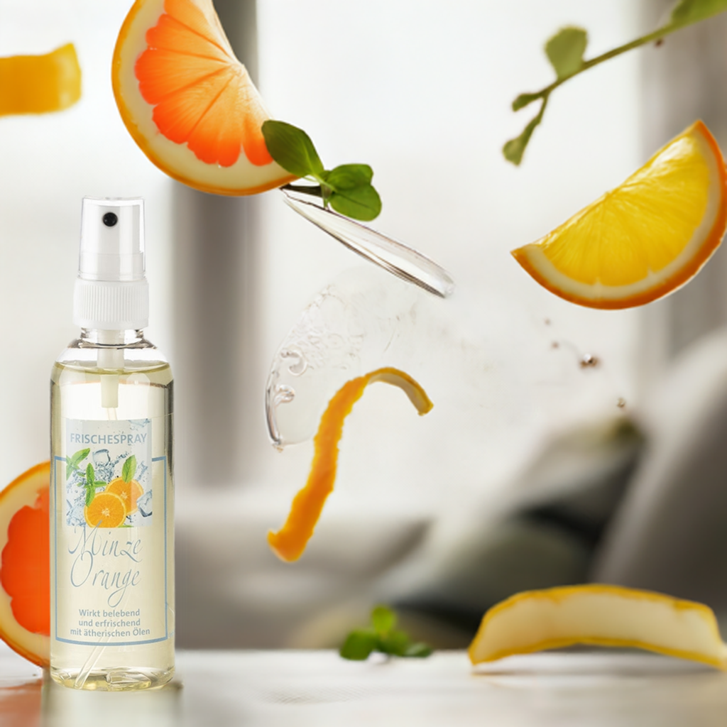 Frischekick – Orange & Minze – Raumspray Aroma Manufaktur® Duftspray