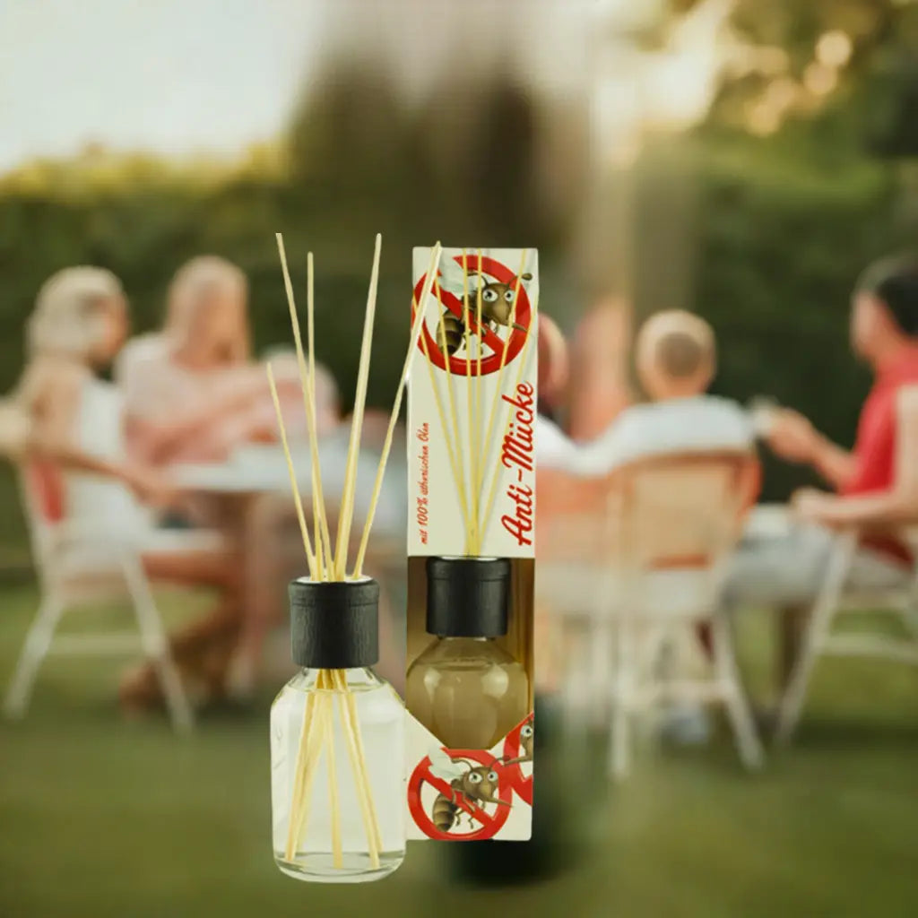 Floral Anti Mücke Diffusor 100 ml – Natürlicher Insektenschutz mit Geraniol Aroma Manufaktur®