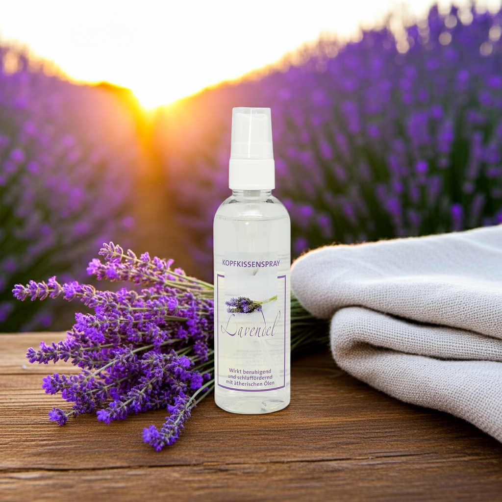 Kopfkissen- & Raumspray Lavendel – dein tägliches Wohlfühl-Ritual