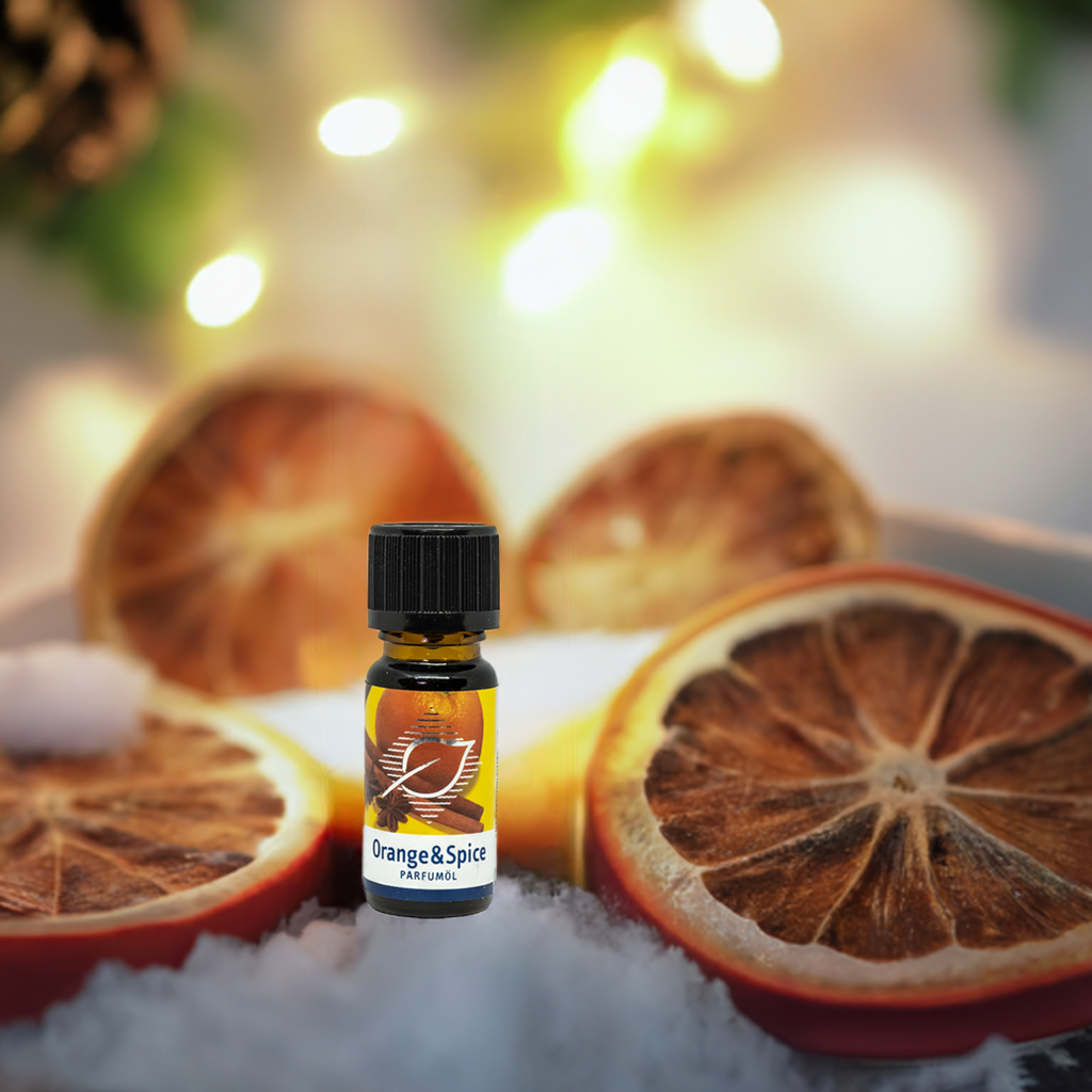 Orange Spice Raumduft – Winterlicher Gewürzduft mit Orangenessenzen, 10 ml Aroma Manufaktur® ätherisches Öl
