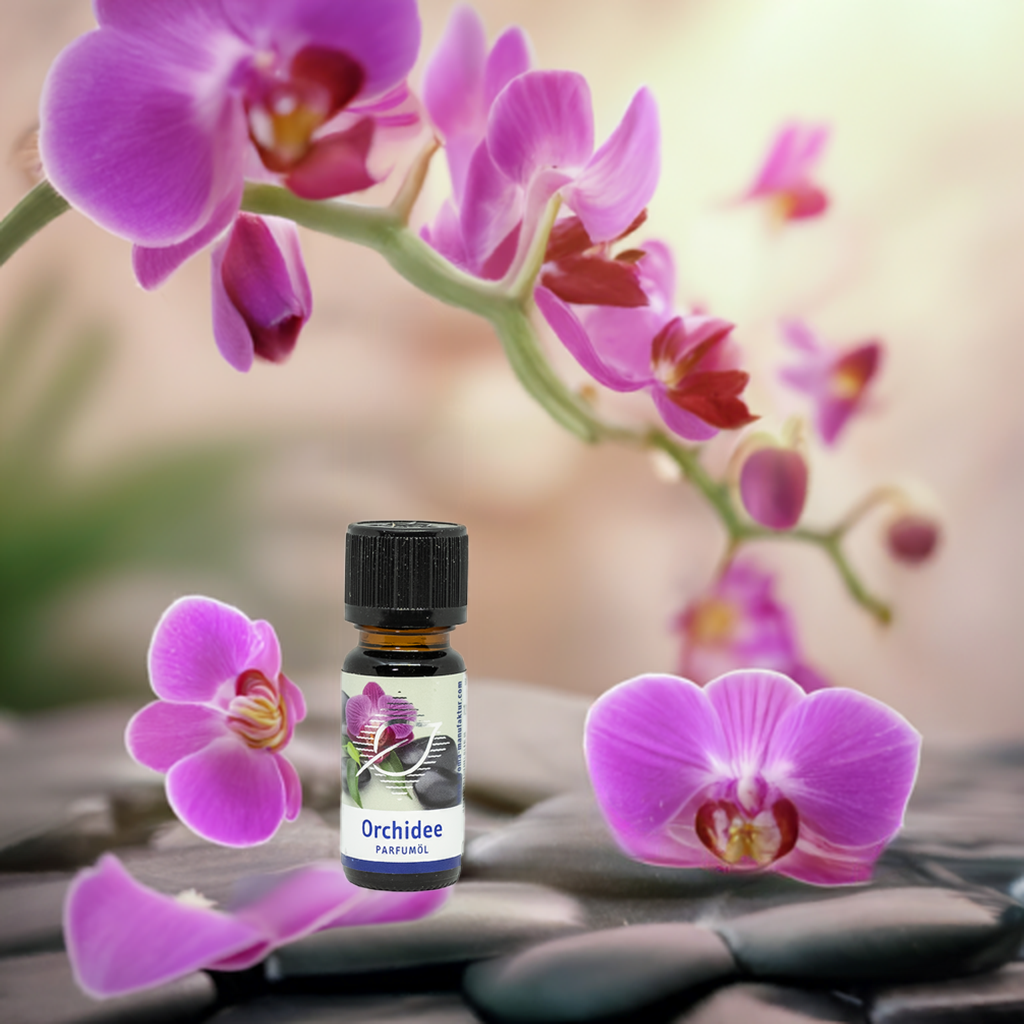Parfümöl Orchidee – Zarter Blütenduft für eine exotische Atmosphäre, 10 ml Aroma Manufaktur® ätherisches Öl
