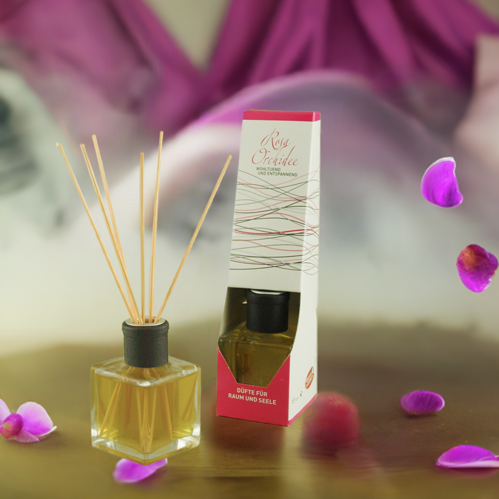 Elegant & blumig – Classic Rosa Orchidee – Diffusor Aroma Manufaktur® Raumdüfte
