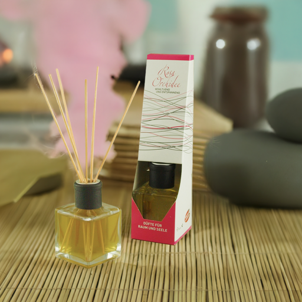 Elegant & blumig – Classic Rosa Orchidee – Diffusor Aroma Manufaktur® Raumdüfte