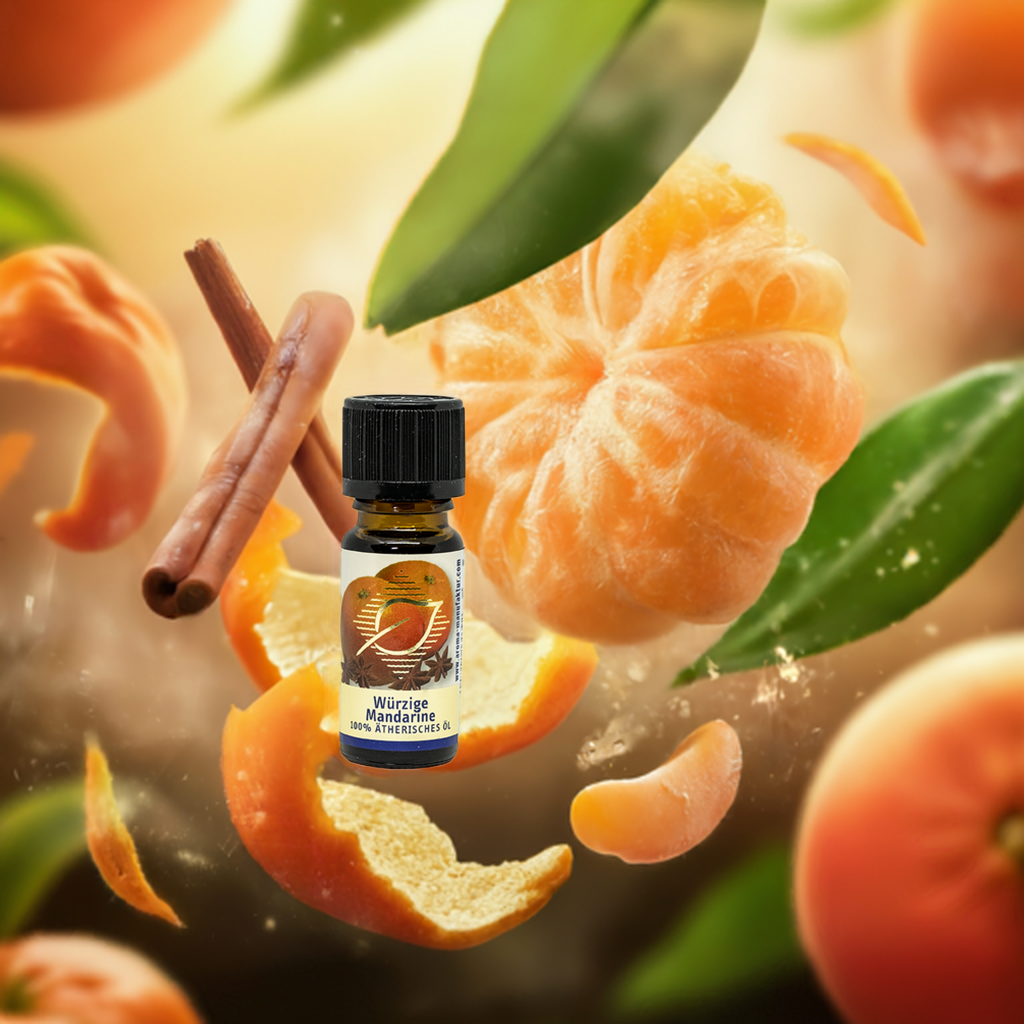 Fruchtig‑würzig – Mandarine – ätherische Ölmischung Aroma Manufaktur® ätherisches Öl
