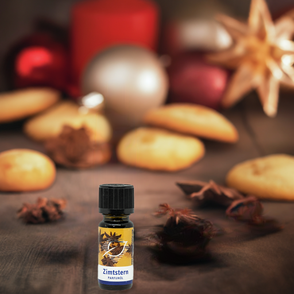 Zimtstern Duftöl – Warmer, würziger Raumduft für Gemütlichkeit, 10 ml Aroma Manufaktur® ätherisches Öl