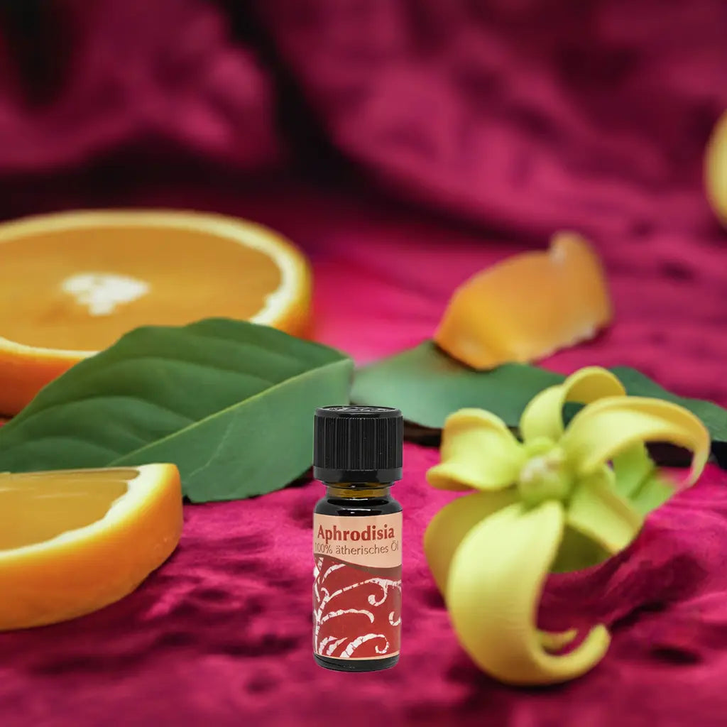 Aphrodisia Duftöl 10 ml – Sinnliches ätherisches Öl für Duftlampen & Wellness Aroma Manufaktur®
