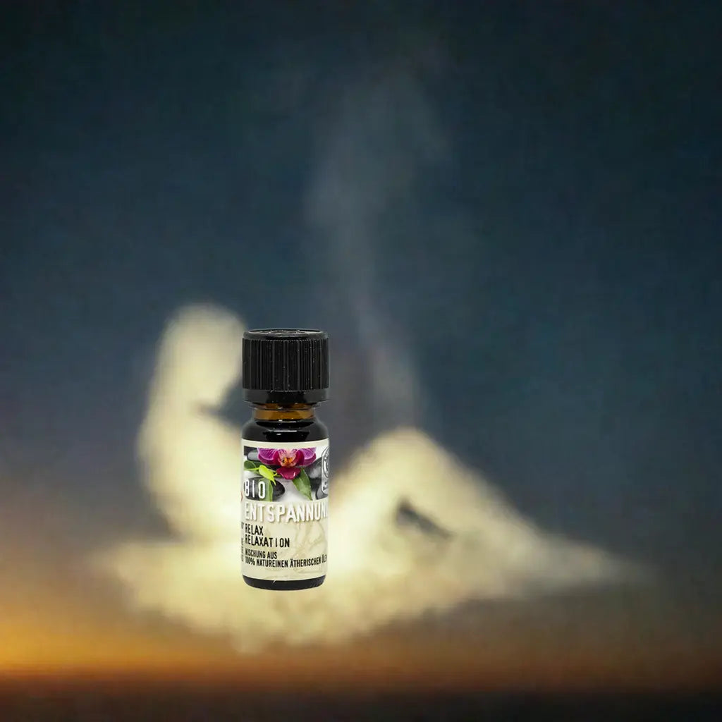 Entspannung Duftmischung - Bio Ätherisches Öl - 10 ml für Aromatherapie Ruhe, Badezusatz, entspannen, Duftöl, Diffusor Inhalieren, Duftöl Aroma Manufaktur®