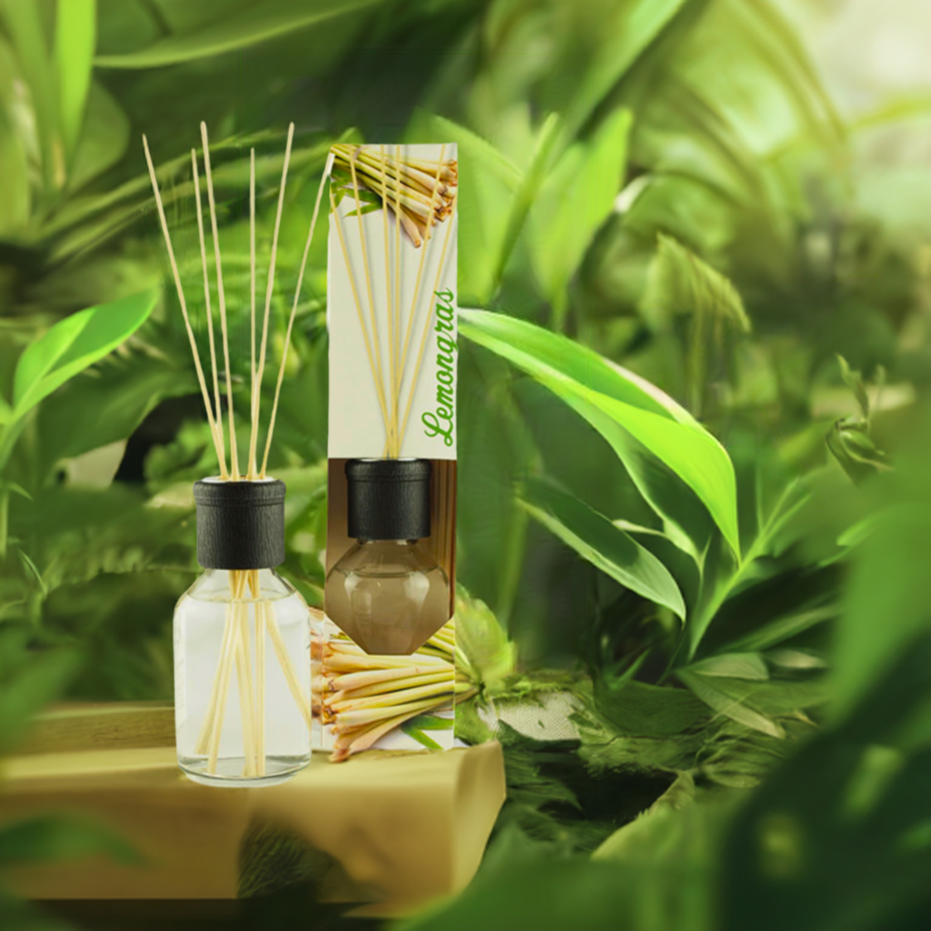 Frisch & fokussierend – Floral Lemongras – Diffusor Aroma Manufaktur® Raumdüfte