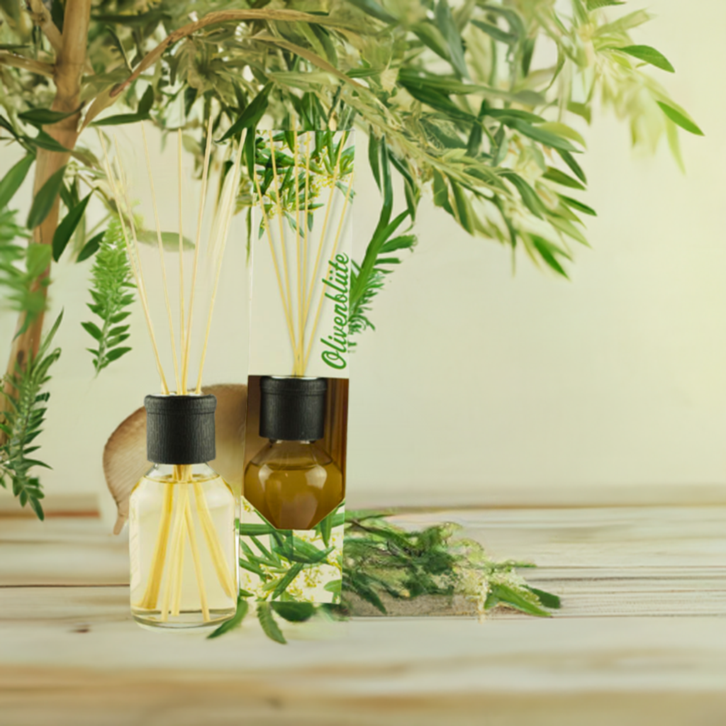 Mediterran & frisch – Floral Olivenblüte – Diffusor Aroma Manufaktur® Raumdüfte