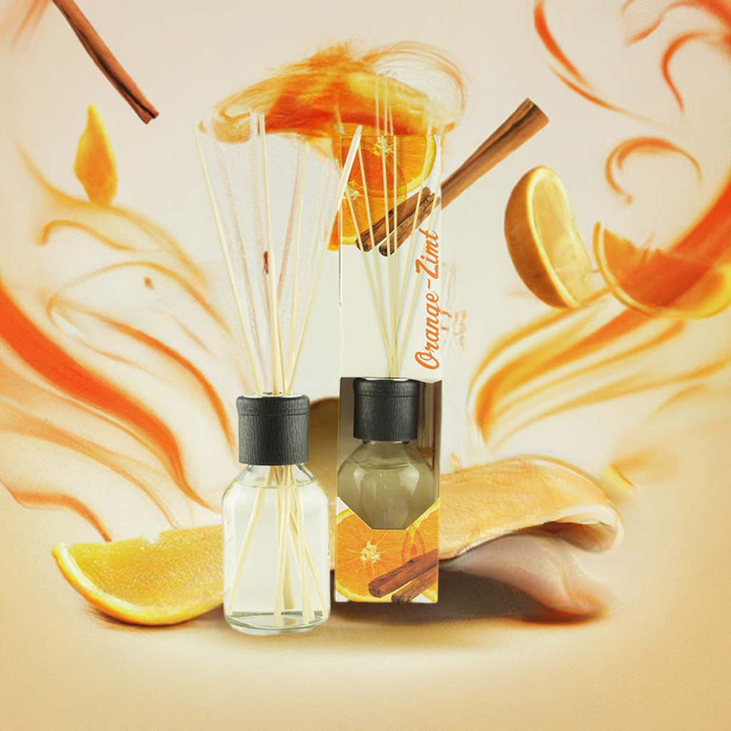 Wärmend & würzig – Floral Orange‑Zimt – Diffusor Aroma Manufaktur® Raumdüfte