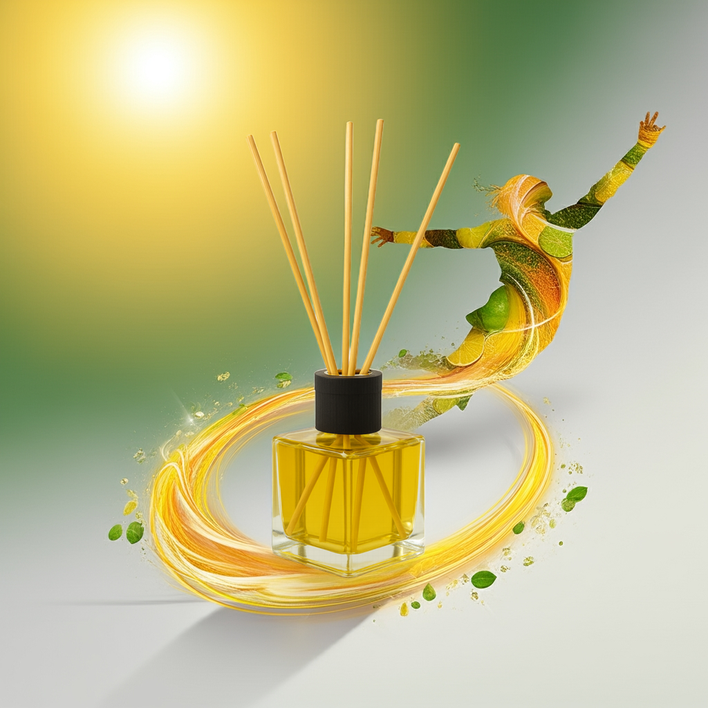 Frischekick –  Classic Zitrone & Limette – Diffusor Aroma Manufaktur® Raumdüfte