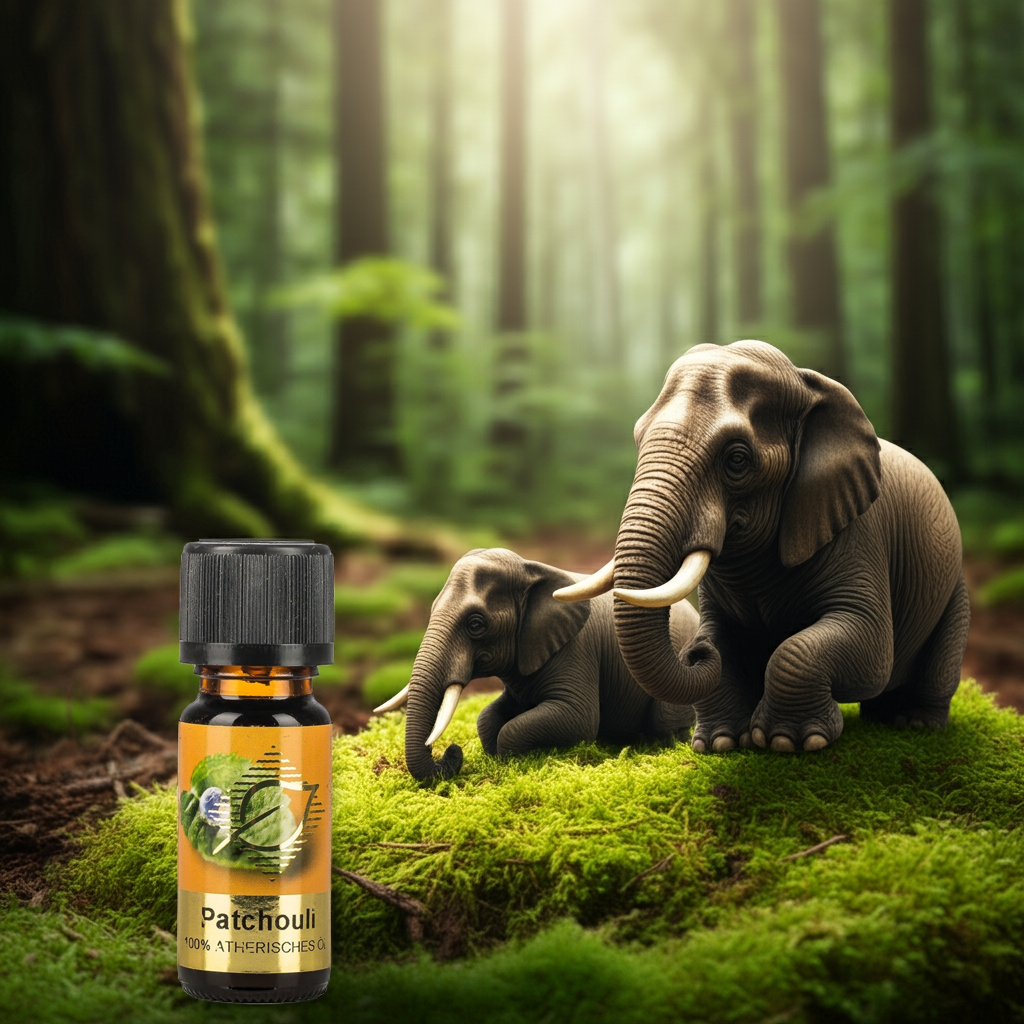Patchouli Öl 100% naturrein – Erdend & Sinnlich | 10 ml Ätherisches Öl