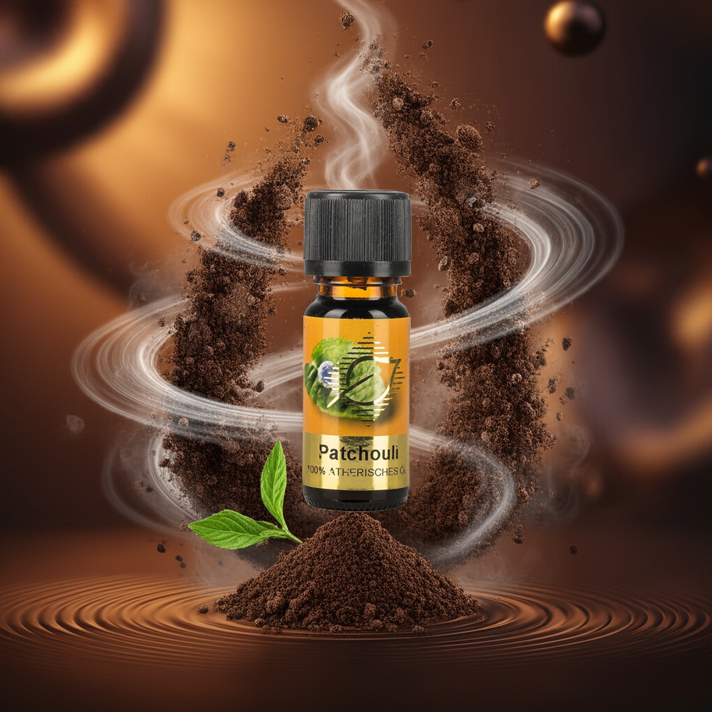 Patchouli Öl 100% naturrein – Erdend & Sinnlich | 10 ml Ätherisches Öl