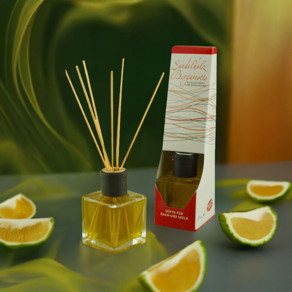 Ausgleichend –  Classic Sandelholz & Bergamotte – Diffusor Aroma Manufaktur® Raumdüfte