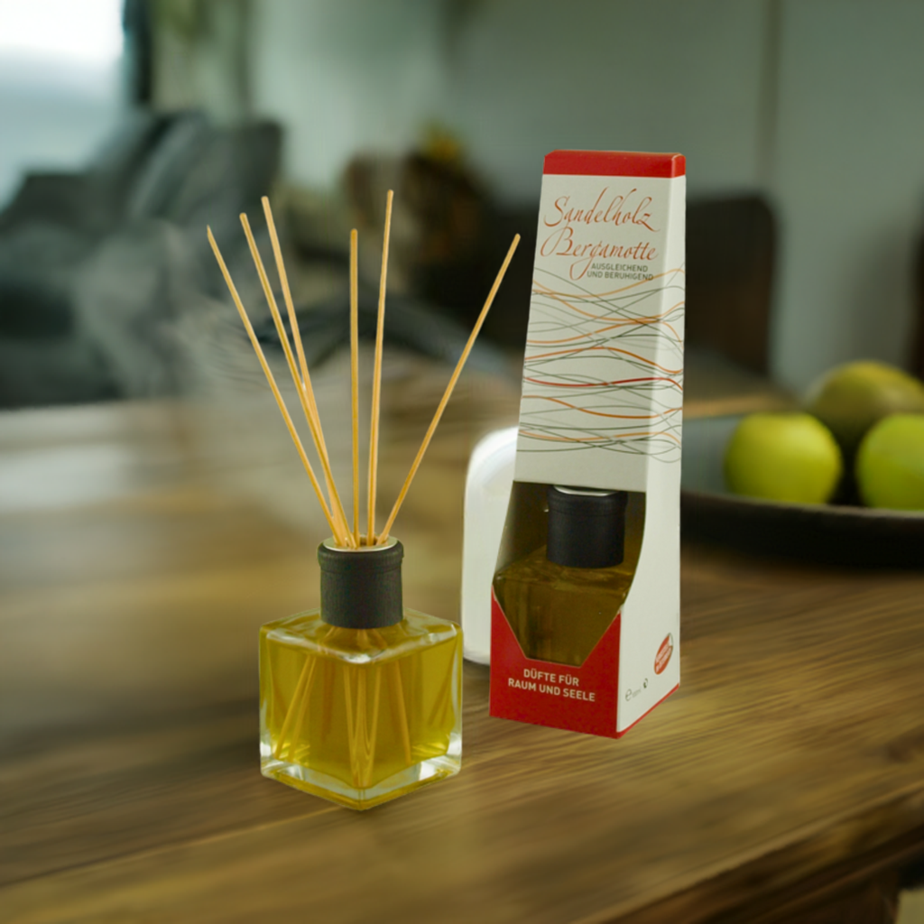Ausgleichend –  Classic Sandelholz & Bergamotte – Diffusor Aroma Manufaktur® Raumdüfte