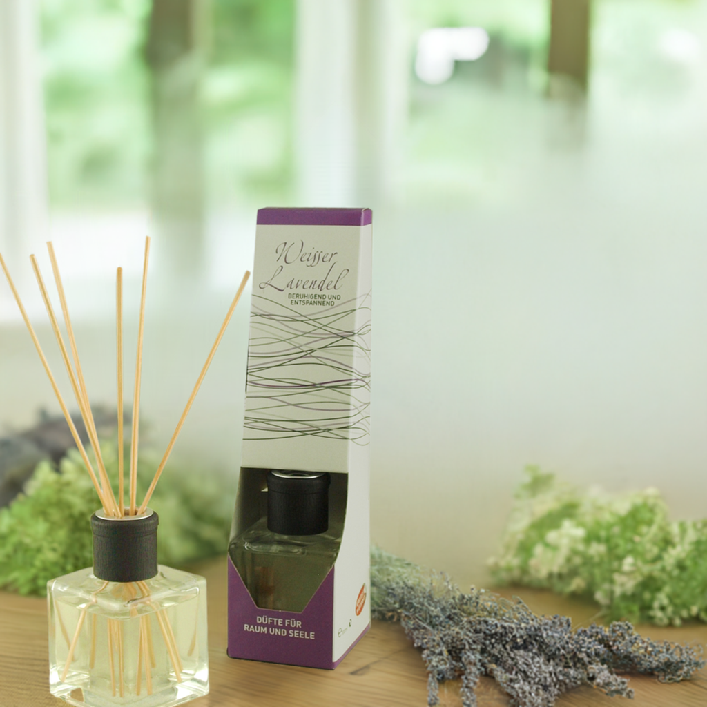 Beruhigend & sanft –  Classic Weißer Lavendel – Diffusor Aroma Manufaktur® Raumdüfte