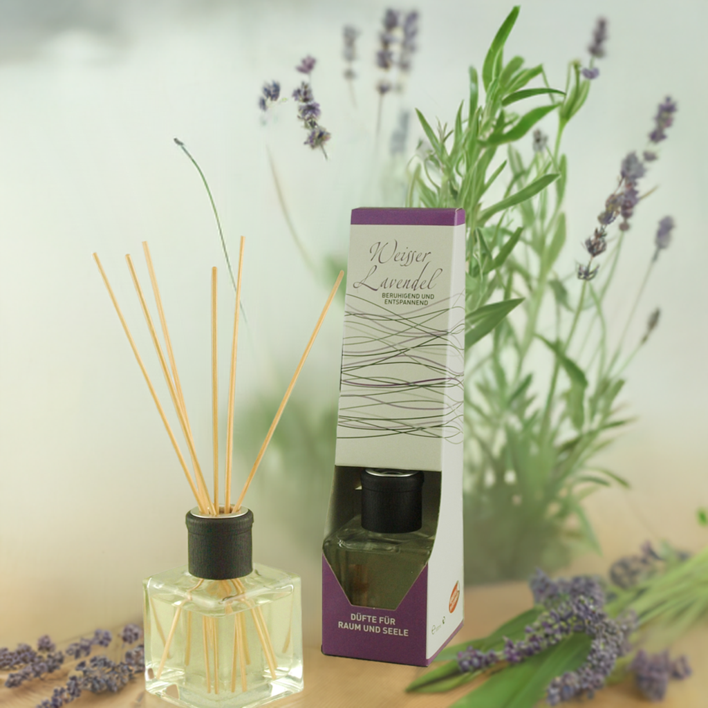 Beruhigend & sanft –  Classic Weißer Lavendel – Diffusor Aroma Manufaktur® Raumdüfte