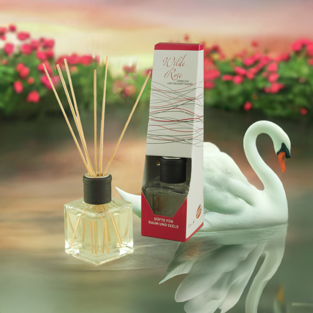 Sinnlich & besänftigend –  Classic Wilde Rose – Diffusor Aroma Manufaktur® Raumdüfte