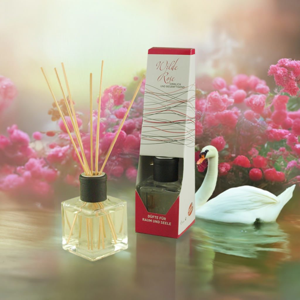 Sinnlich & besänftigend –  Classic Wilde Rose – Diffusor Aroma Manufaktur® Raumdüfte