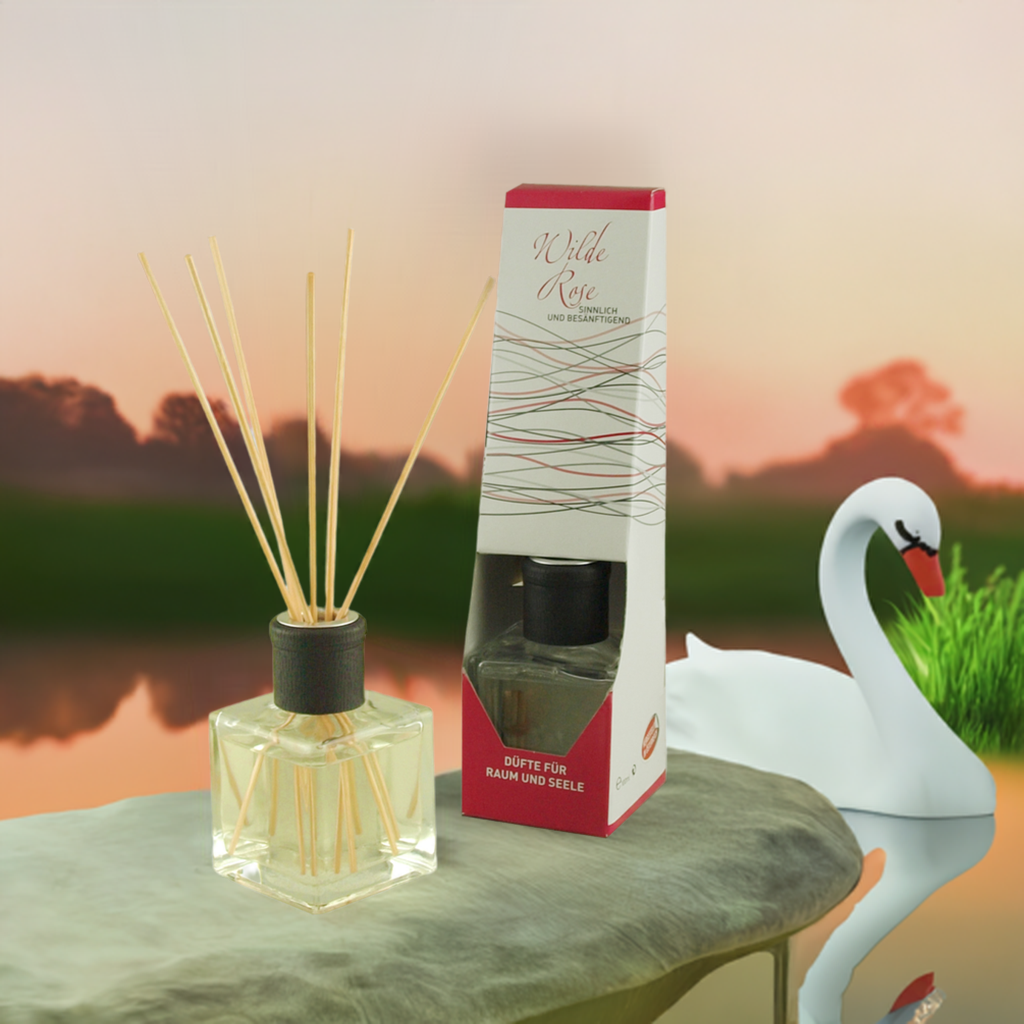 Sinnlich & besänftigend –  Classic Wilde Rose – Diffusor Aroma Manufaktur® Raumdüfte