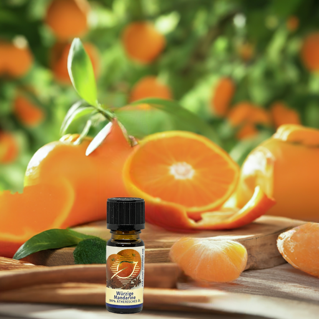 Fruchtig‑würzig – Mandarine – ätherische Ölmischung Aroma Manufaktur® ätherisches Öl