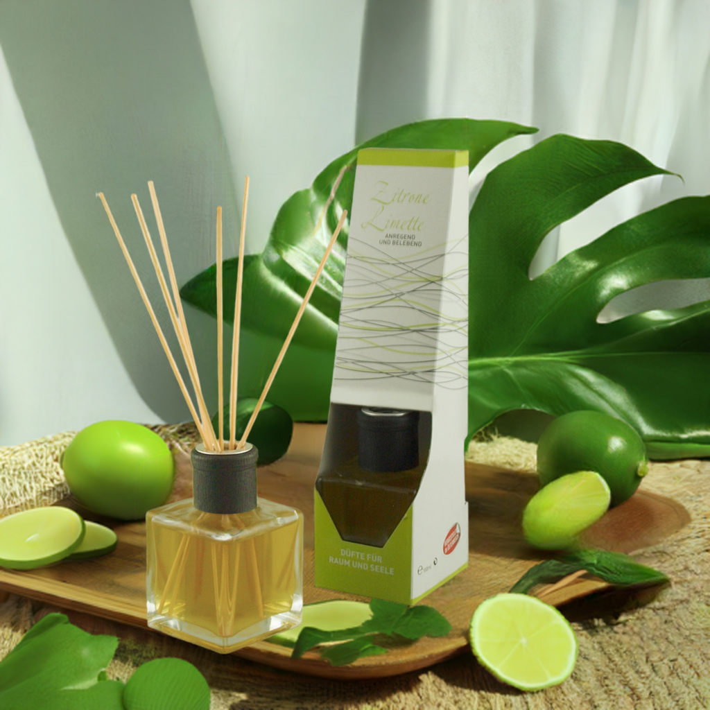 Frischekick –  Classic Zitrone & Limette – Diffusor Aroma Manufaktur® Raumdüfte