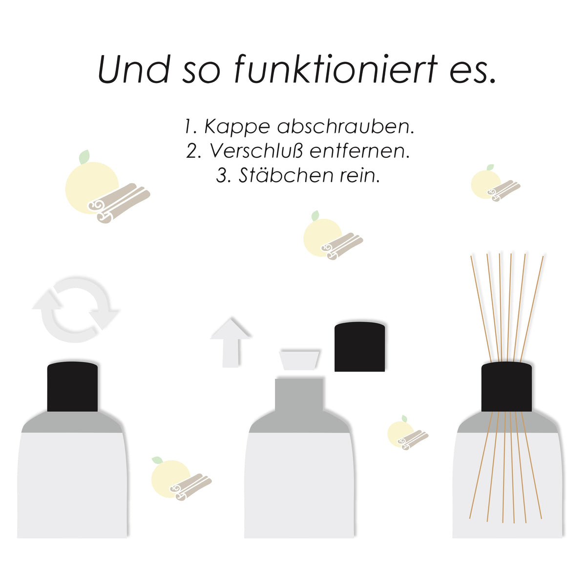 Fokussierend – Natur Klarheit – Diffusor Aroma Manufaktur® Raumdüfte