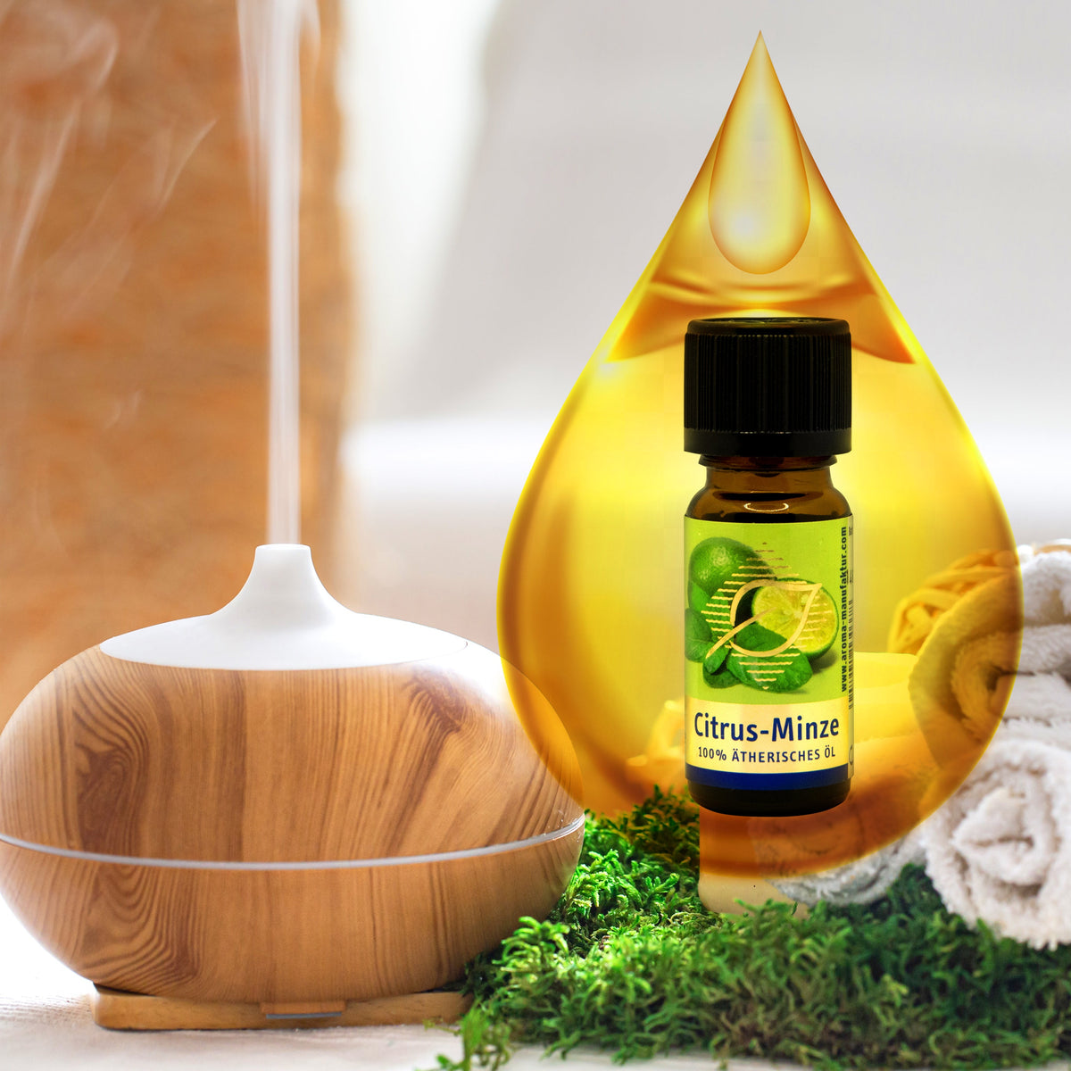 Belebend – Citrus & Pfefferminze – ätherische Ölmischung Aroma Manufaktur® ätherisches Öl